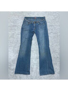 Vintage PUSCH Flare Jeans Low Rise Y2K Bootcut Denim